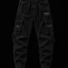 Black Cargo Jogger